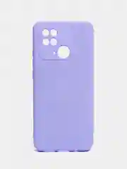 Фиолетовый чехол с бархатной подкладкой для Xiaomi Redmi 10C, 8 цветов Silicon Cover