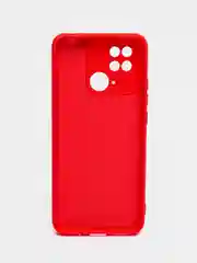 Красный чехол с бархатной подкладкой для Xiaomi Redmi 10C, 8 цветов Silicon Cover