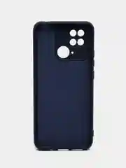 Темно-синий чехол с бархатной подкладкой для Xiaomi Redmi 10C, 8 цветов Silicon Cover