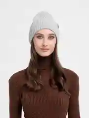 Серый шапка женская