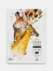 Папка для акварели Малевичъ "Waterfall", 200 г/м, А4, 10л