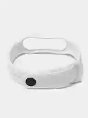 Белый силиконовый ремешок Xiaomi Mi Band 7