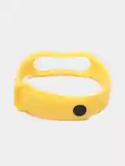 Желтый силиконовый ремешок Xiaomi Mi Band 7