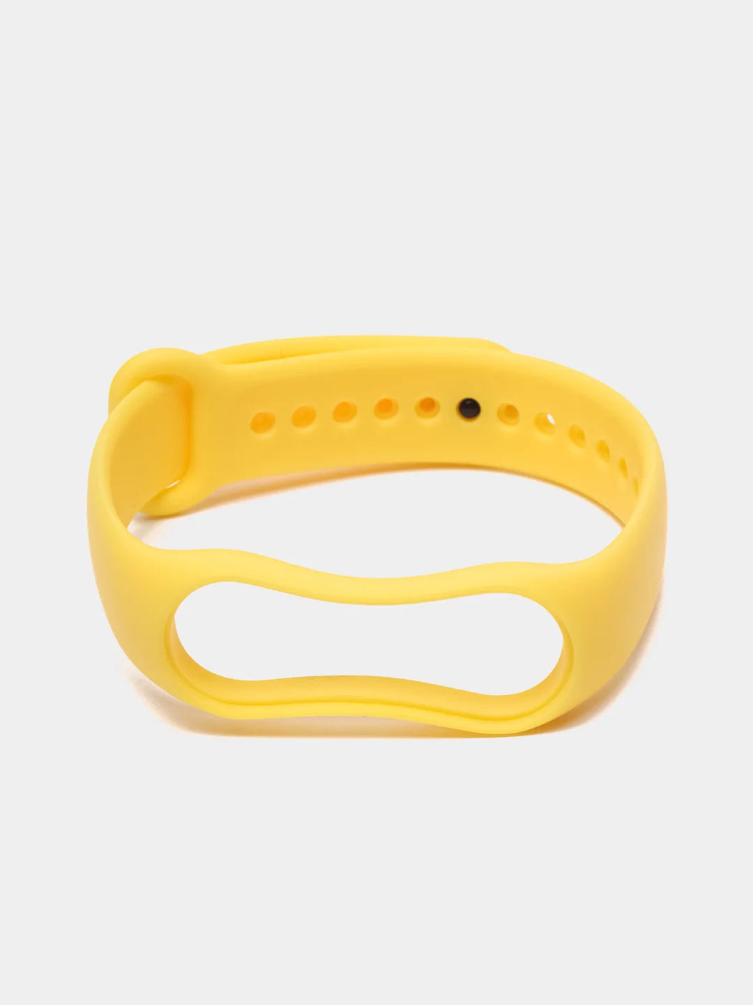 Желтый силиконовый ремешок Xiaomi Mi Band 7