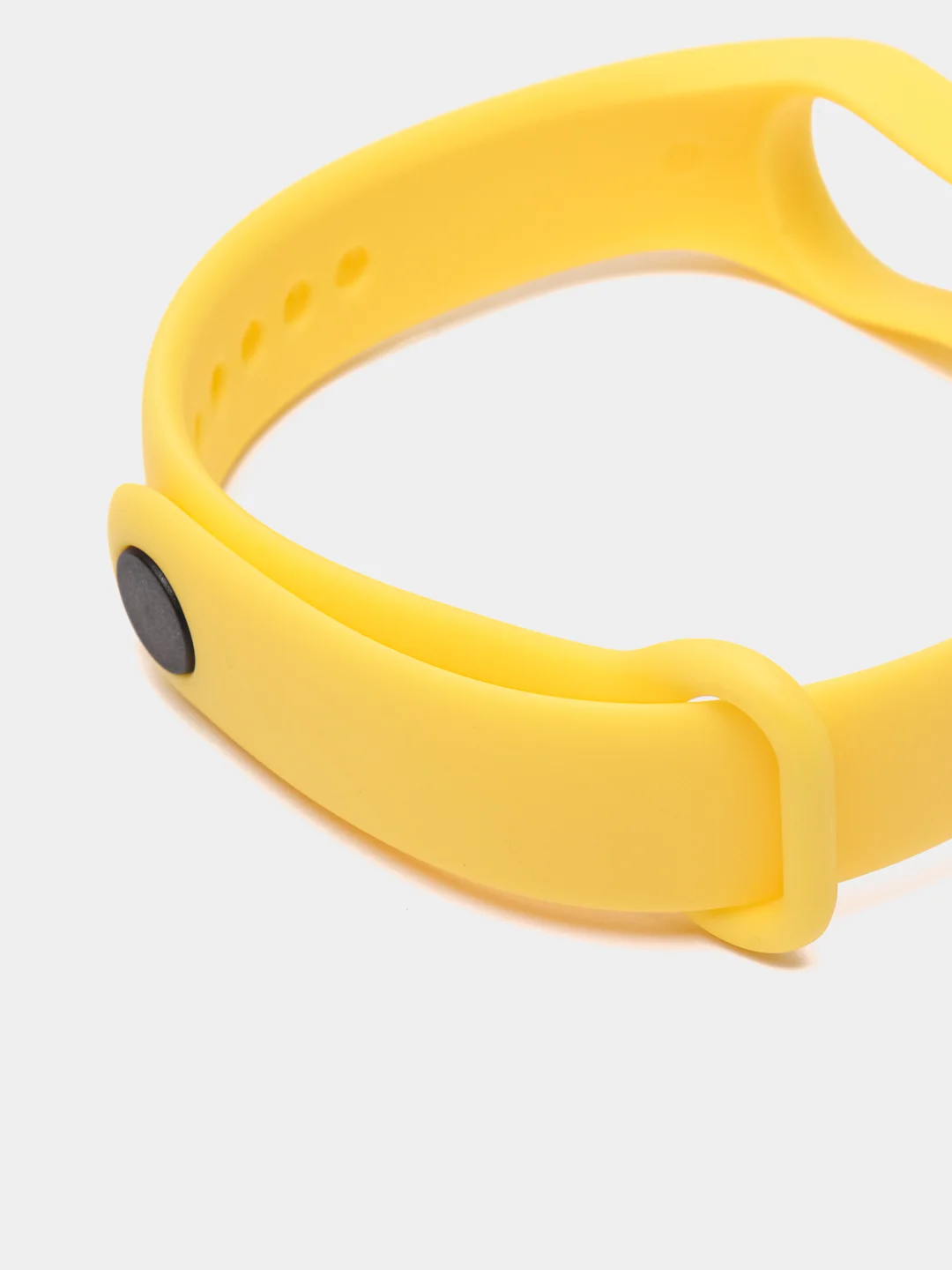 Желтый силиконовый ремешок Xiaomi Mi Band 7