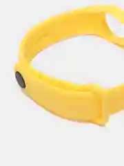 Желтый силиконовый ремешок Xiaomi Mi Band 7