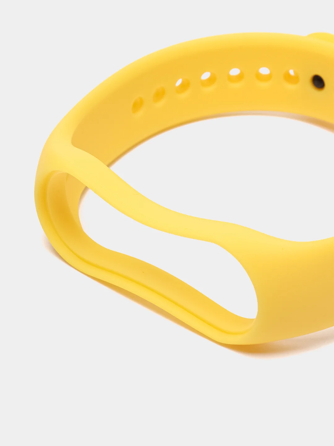 Желтый силиконовый ремешок Xiaomi Mi Band 7