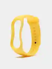 Желтый силиконовый ремешок Xiaomi Mi Band 7