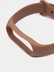 Бежевый силиконовый ремешок Xiaomi Mi Band 7
