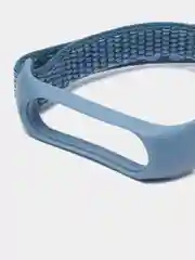 Голубой ремешок нейлоновый для фитнес браслетов Xiaomi Mi Band 4/5/6