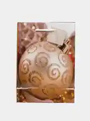 Белый подарочный пакет