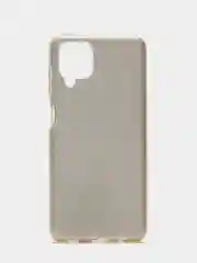 Золотой чехол Samsung Galaxy A12, M12 силиконовый