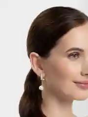 Белый серьги женские гвоздики