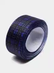 Индиго репсовая лента, школьная, 25 мм