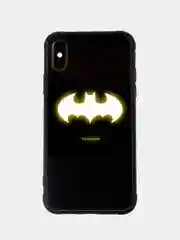 Золотой светящийся чехол со стеклянным покрытием для Iphone