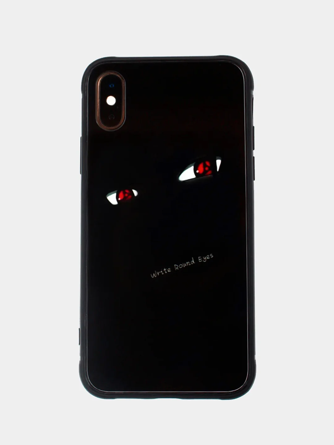 Зеленый светящийся чехол со стеклянным покрытием для Iphone