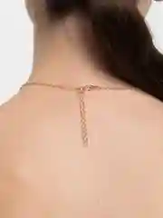 Золотой цепочка с подвеской "Сердце"
