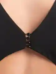Черный платье вечернее, с открытой спиной