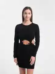 Черный платье повседневное
