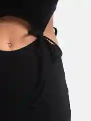 Черный платье повседневное