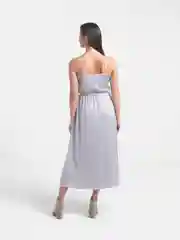 Серебряный платье женское, вечернее