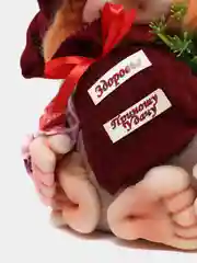 Голубой игрушка "Домовенок"