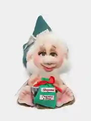 Бронзовый домовенок Кузя, на стену