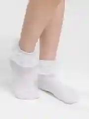 Носки для гимнастики и танцев с кружевом