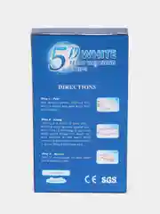 Отбеливающие полоски для зубов 5D White, 7 пар