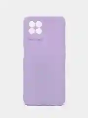 Сиреневый чехол на Realme 8i силиконовый, матовый
