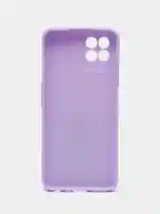 Сиреневый чехол на Realme 8i силиконовый, матовый