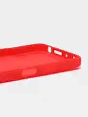 Красный чехол для Xiaomi Poco X4 Pro 5G силиконовый, матовый