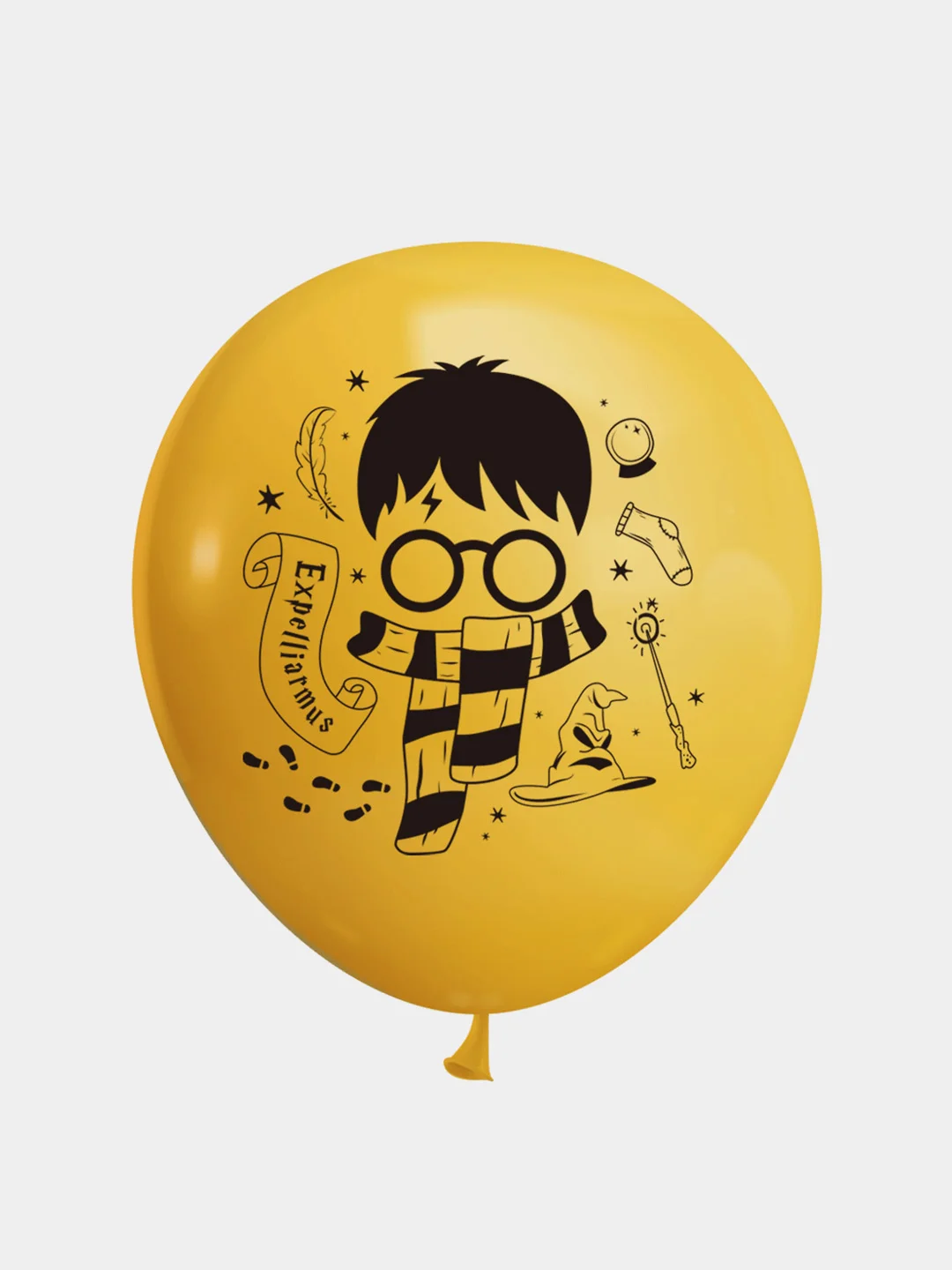 Воздушные шарики 6-12-24 шт Гарри Поттер Harry Potter набор возд, шаров Хогвартс 12 дюйм