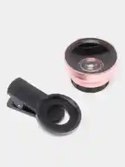 Конфетный объектив для телефона, с зажимом, широкоугольный