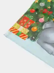 Коралловый пакет новогодний 20 х 30 см (3, 5, 10 шт)