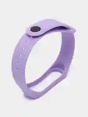 Лавандовый ремешок силиконовый для Xiaomi Mi Band 3, Mi Band 4