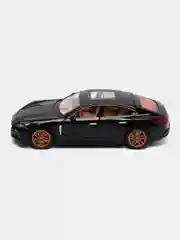 Черный металлическая машинка 1:24 Porsche 1900-13