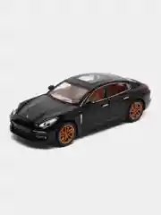 Черный металлическая машинка 1:24 Porsche 1900-13