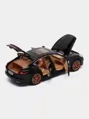 Черный металлическая машинка 1:24 Porsche 1900-13