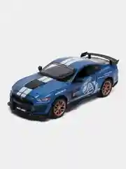 Синий металлическая машинка Ford Mustang Shelby GT500 2406B, 1:24