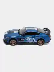Синий металлическая машинка Ford Mustang Shelby GT500 2406B, 1:24