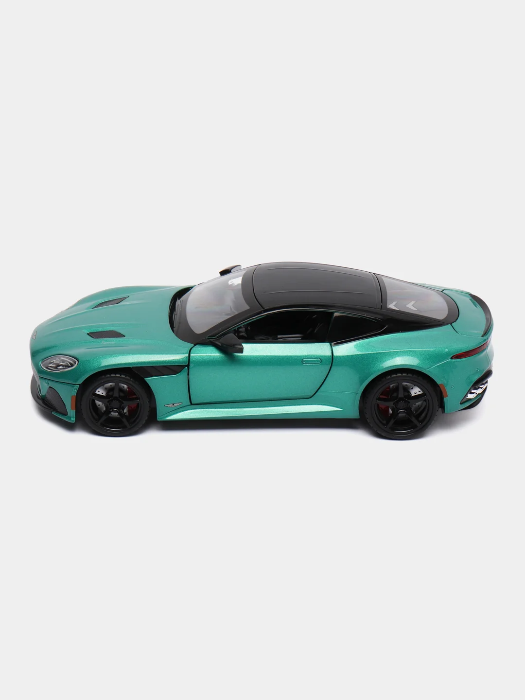 Зеленый металлическая машинка Aston Martin 1:22