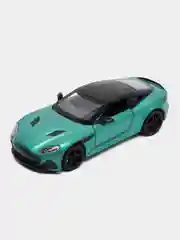 Зеленый металлическая машинка Aston Martin 1:22
