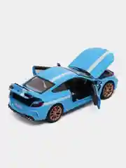 Голубой игрушечный автомобиль BMW M8 M-Power 1:24 MiniAuto