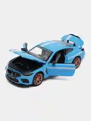 Голубой игрушечный автомобиль BMW M8 M-Power 1:24 MiniAuto