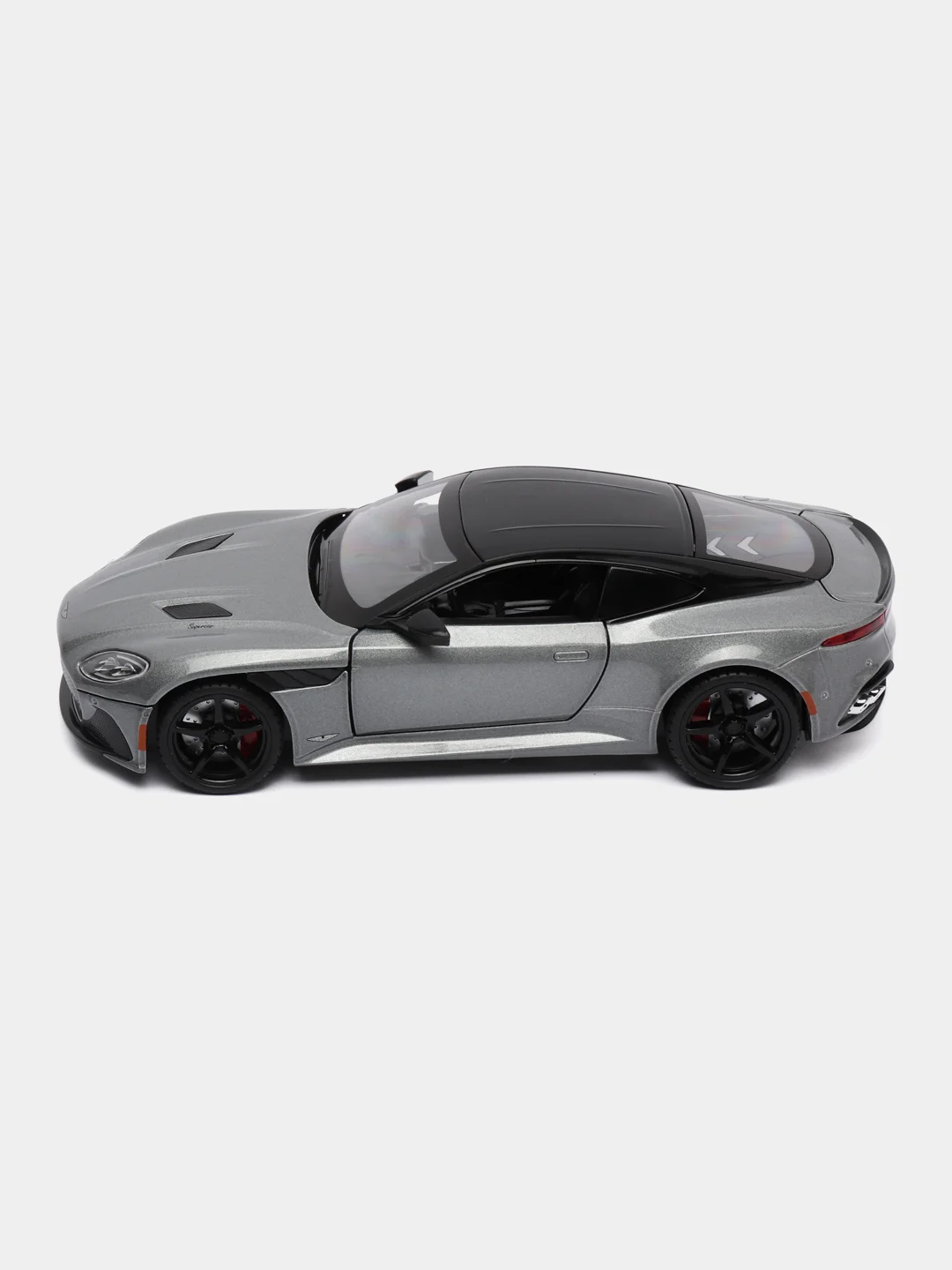 Серый металлическая машинка Aston Martin 1:22