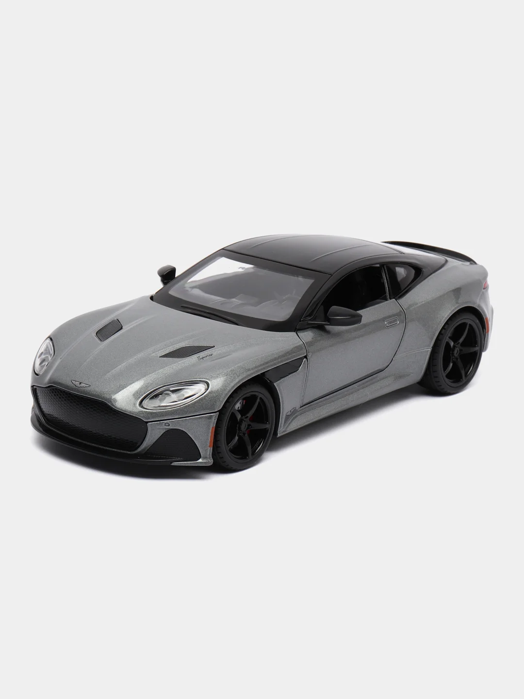 Серый металлическая машинка Aston Martin 1:22