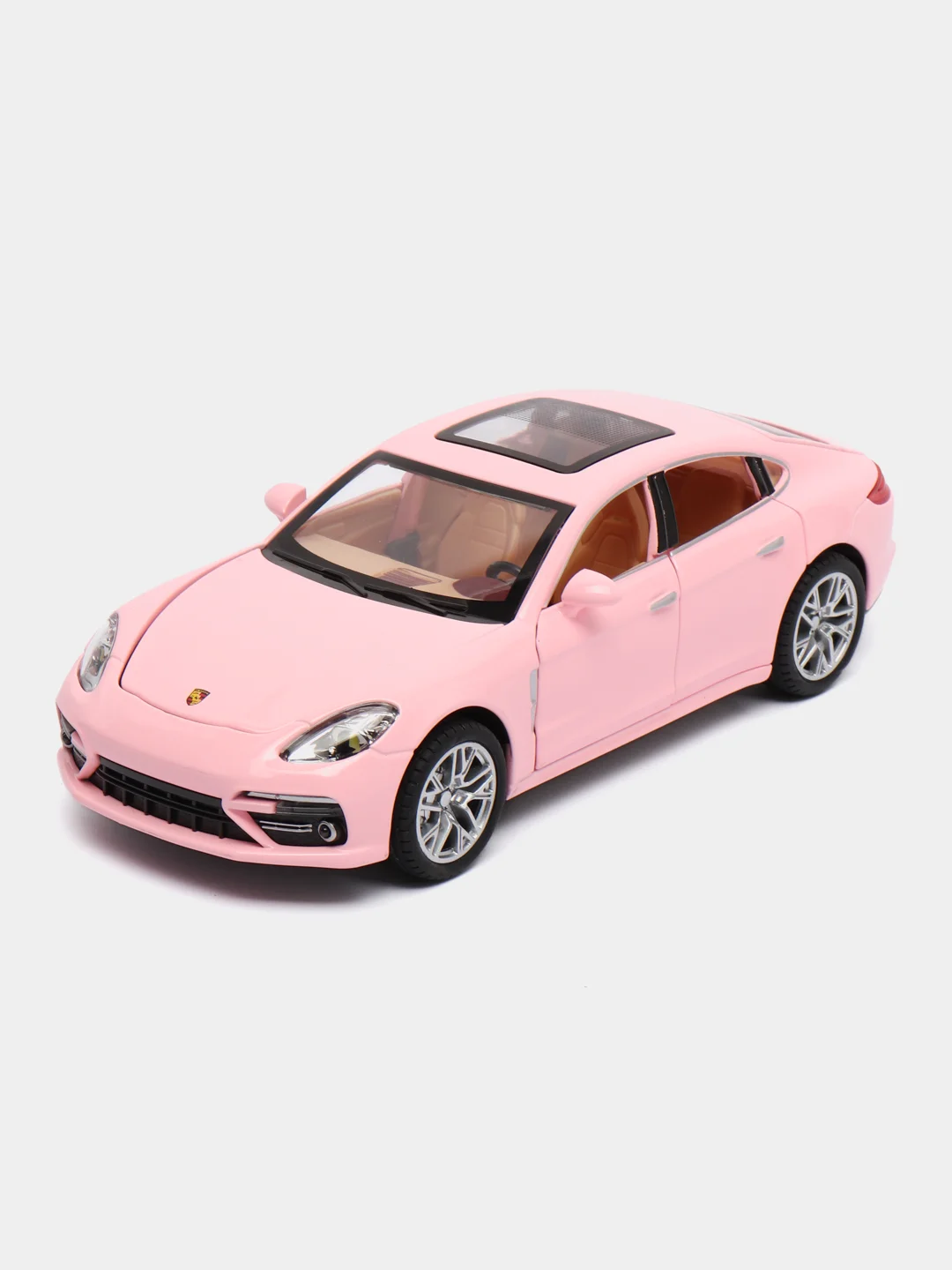 Розовый металлическая машинка 1:24 Porsche 1900-13