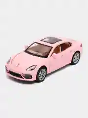 Розовый металлическая машинка 1:24 Porsche 1900-13