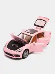Розовый металлическая машинка 1:24 Porsche 1900-13